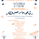 Flyer for Halloween Howl 2026